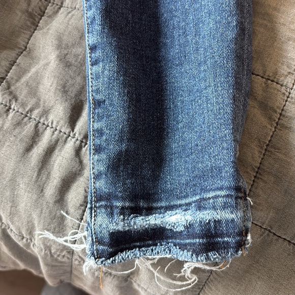 Frame Denim Dark Blue Skinny Jeans ( Le High Skinny model) size 24 - Picture 10 of 12